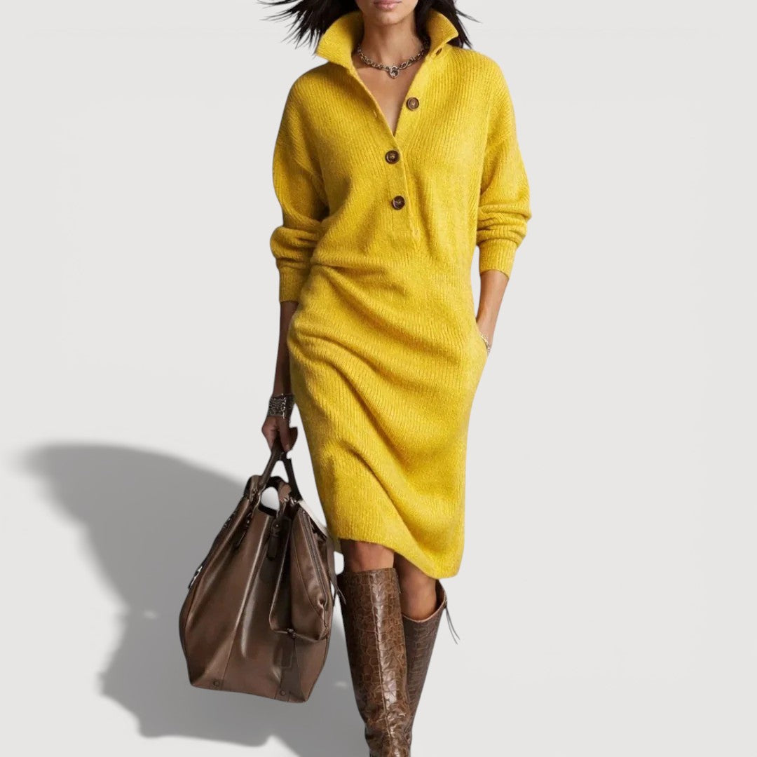 Alessia | Knit Midi Dress