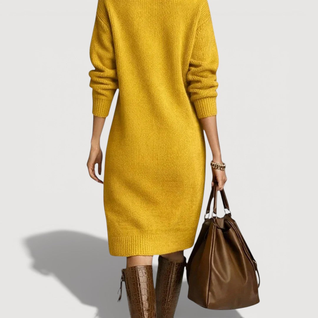 Alessia | Knit Midi Dress