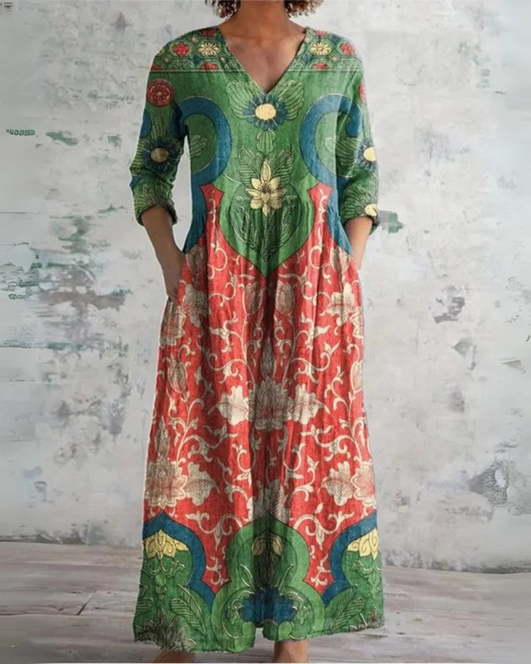 Clara™ | Comfort Floral Maxi Dress