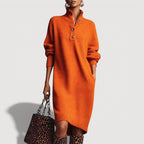 Alessia | Knit Midi Dress