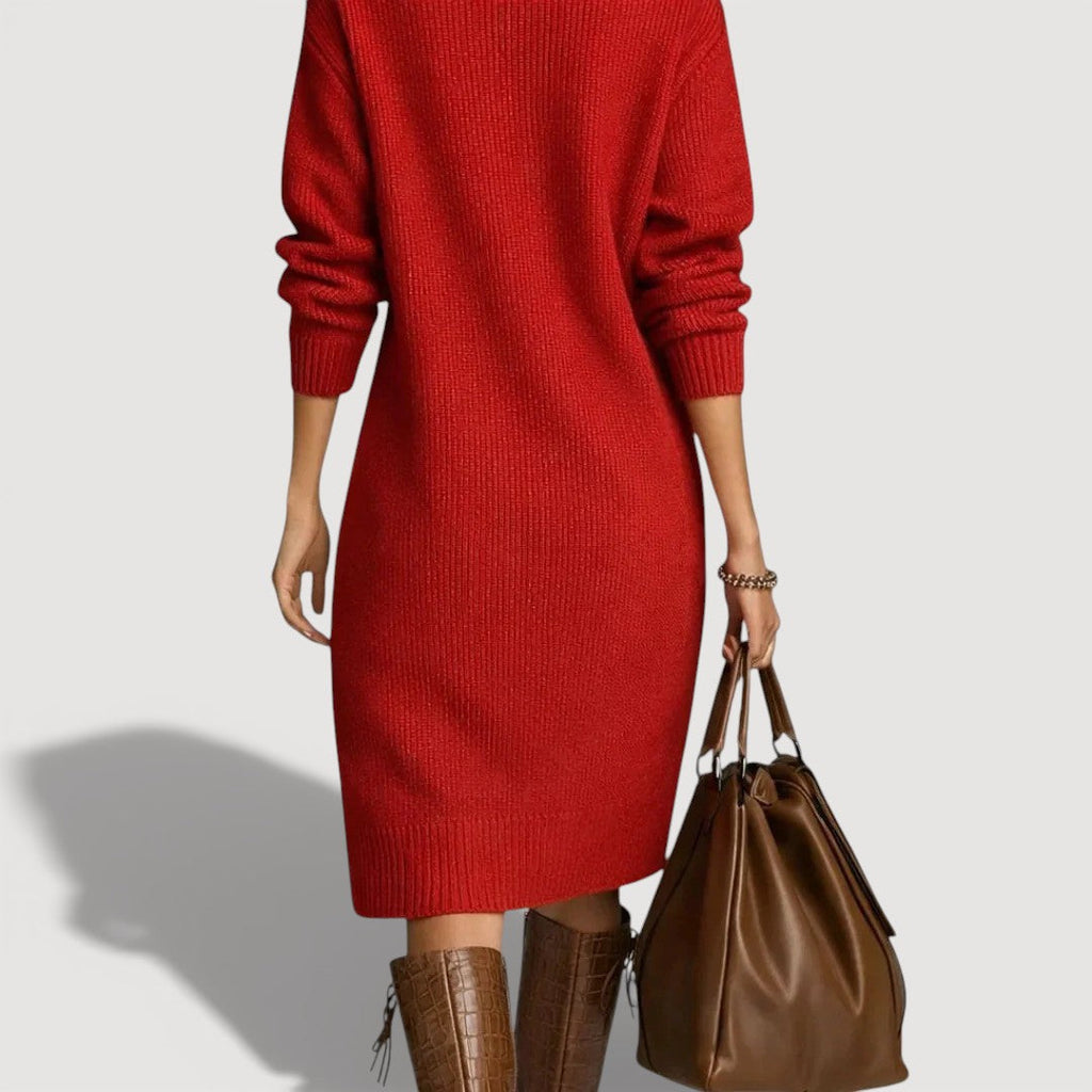 Alessia | Knit Midi Dress