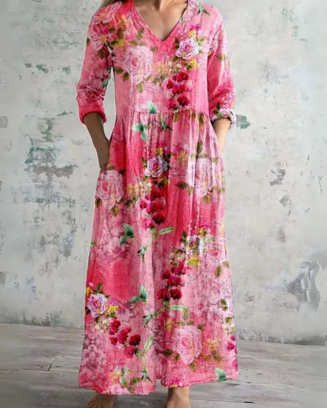 Clara™ | Comfort Floral Maxi Dress