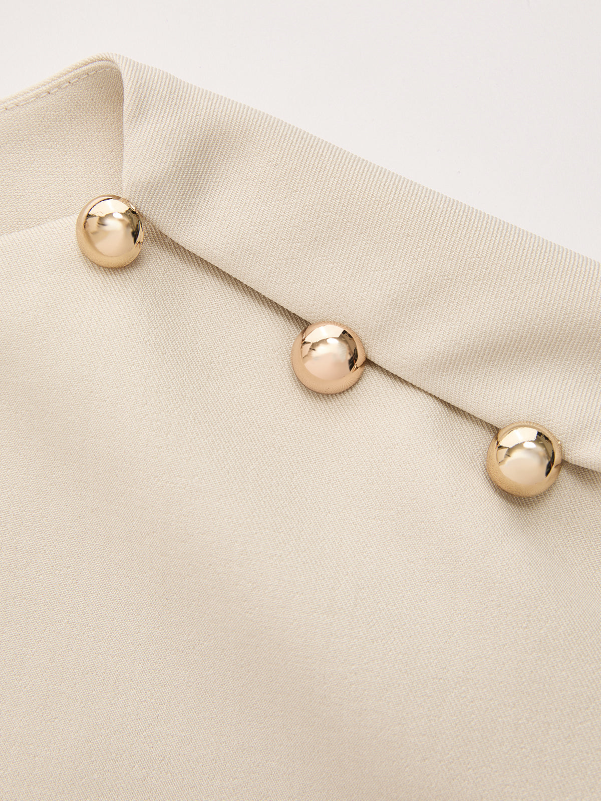 Sleeveless Ruched Top & Wide-Leg Pants Set