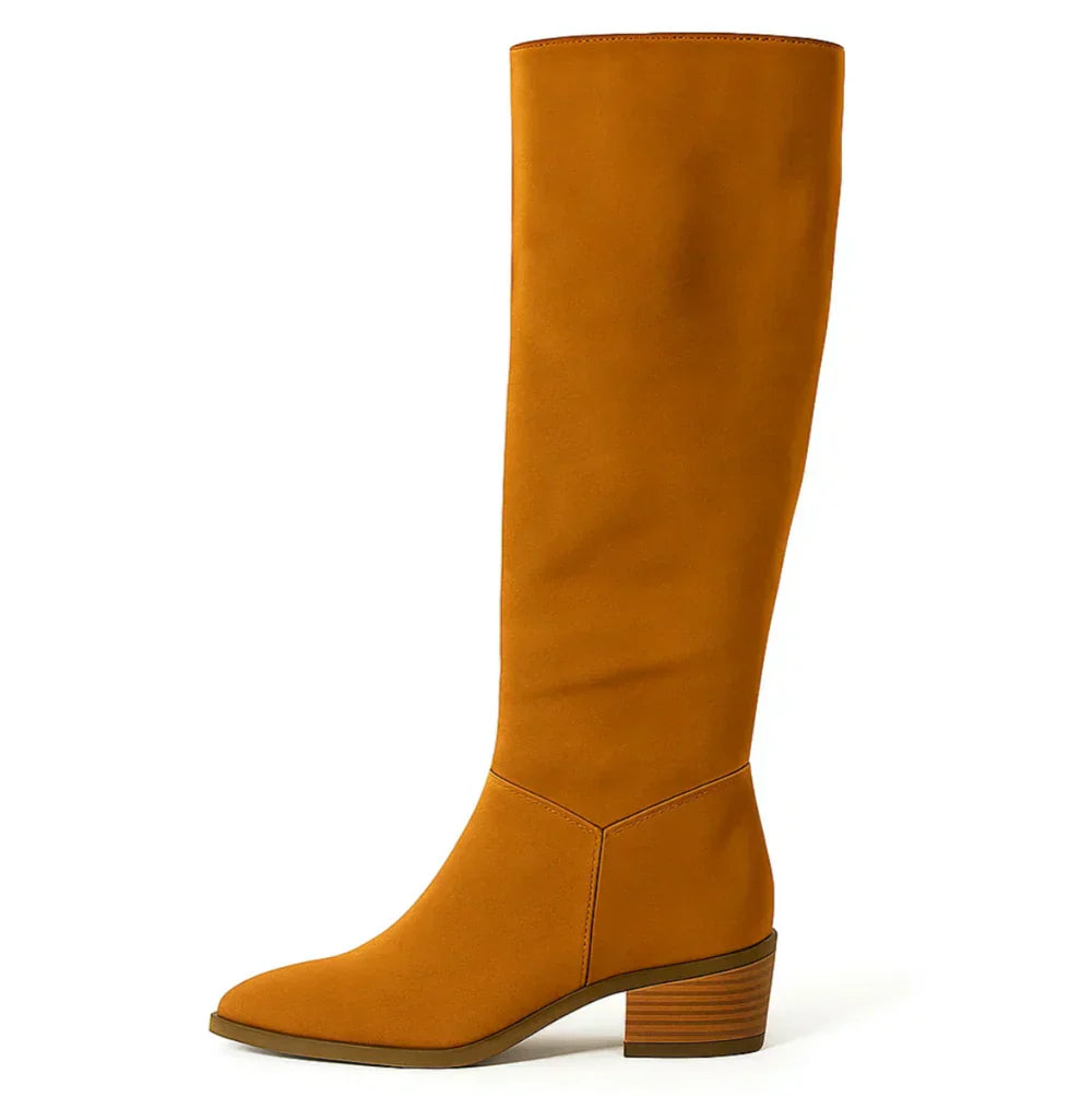 VELVÉRA™ | HIGH SUEDE BOOTS