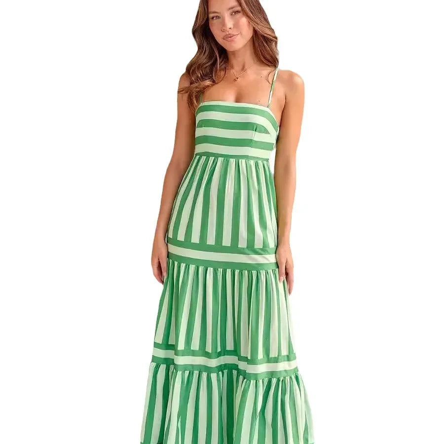 Maxi Dress Striped print