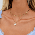 Agatha Gold Droplet Necklace