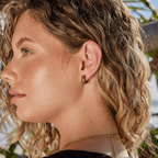 Allison Chunky Hoop Earrings