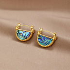Amalfi Turquoise Shell Earrings