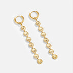 Amari 18K Gold Disc Earrings