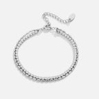 Arelia Crystal Silver Bracelet