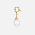 Crystal & Pearl Charm