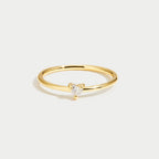 'Small Love' Crystal Heart Ring
